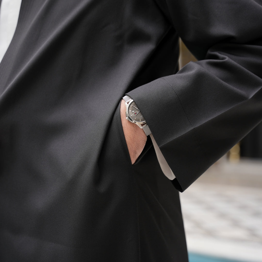 Black Turkish Prayer Jacket