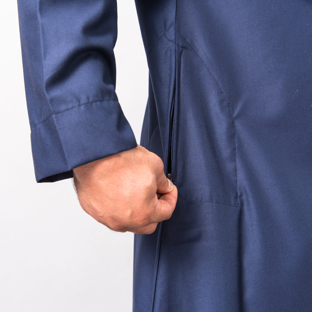 Premium Navy Omani Thobe