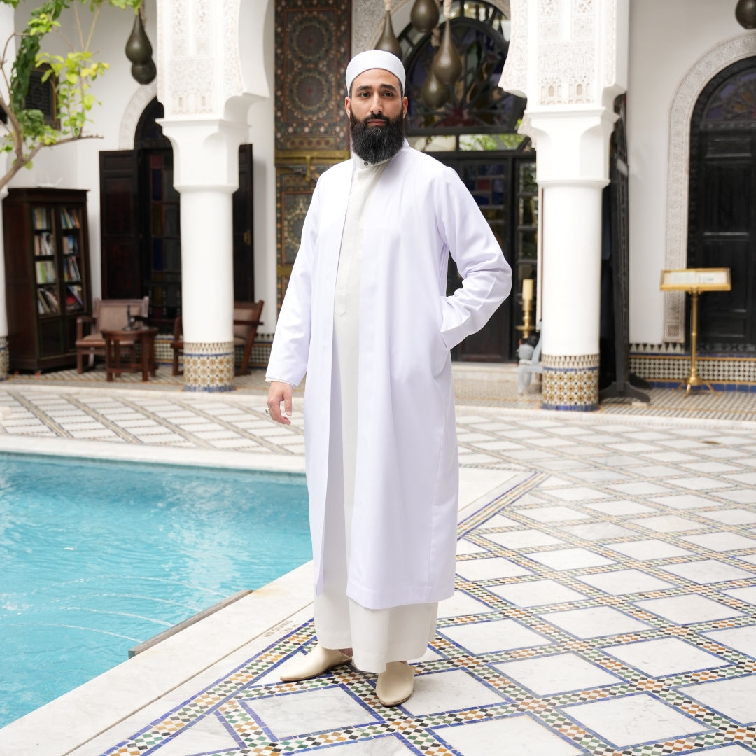 White Turkish Prayer Jacket