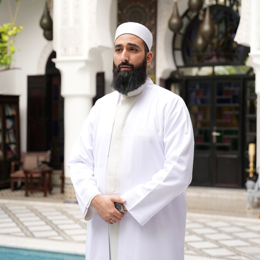 White Turkish Prayer Jacket