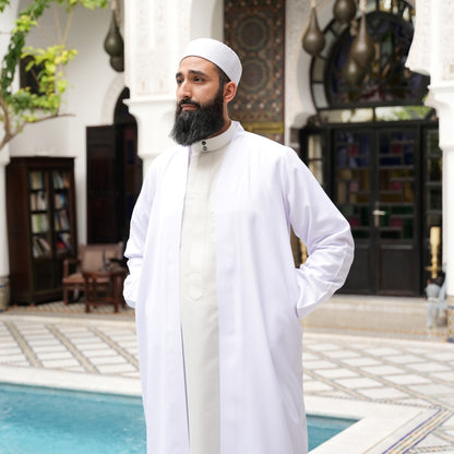 White Turkish Prayer Jacket